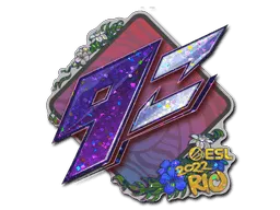 Sticker | 9z Team (Glitter) | Rio 2022