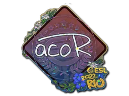 Sticker | acoR (Glitter) | Rio 2022