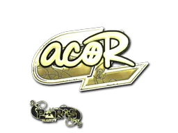 Sticker | acoR (Gold) | Paris 2023