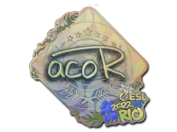 Sticker | acoR (Holo) | Rio 2022