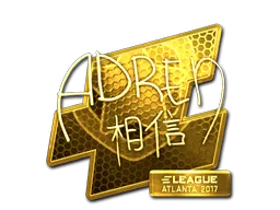 Sticker | AdreN (Gold) | Atlanta 2017