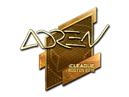 Sticker | AdreN (Gold) | Boston 2018