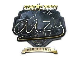 Sticker | aizy (Gold) | Berlin 2019