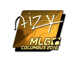 Sticker | aizy (Gold) | MLG Columbus 2016