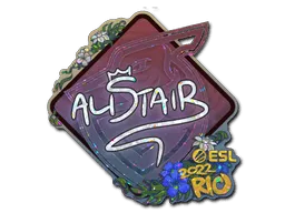 Sticker | aliStair (Glitter) | Rio 2022