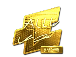 Sticker | allu (Gold) | Atlanta 2017