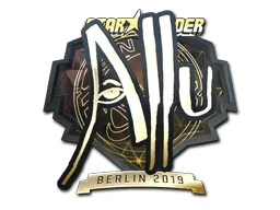 Sticker | allu (Gold) | Berlin 2019