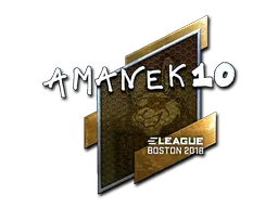 Sticker | AmaNEk (Foil) | Boston 2018