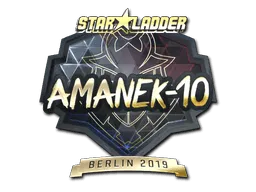 Sticker | AmaNEk (Gold) | Berlin 2019
