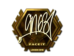 Sticker | ANGE1 (Gold) | London 2018