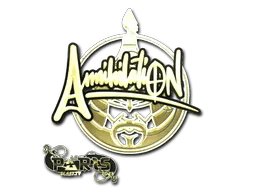 Sticker | ANNIHILATION (Gold) | Paris 2023