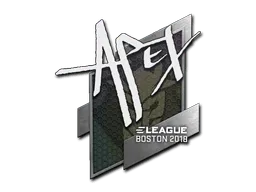 Sticker | apEX | Boston 2018
