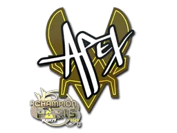 Sticker | apEX (Champion) | Paris 2023