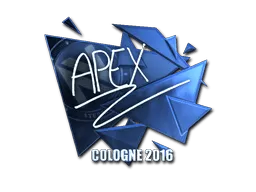 Sticker | apEX (Foil) | Cologne 2016