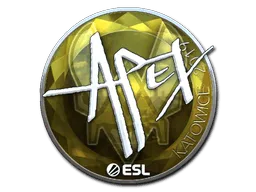 Sticker | apEX (Foil) | Katowice 2019