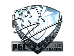 Sticker | apEX (Foil) | Krakow 2017