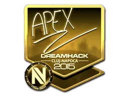 Sticker | apEX (Gold) | Cluj-Napoca 2015