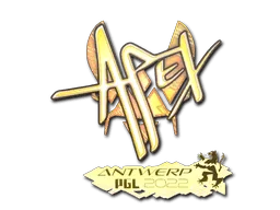 Sticker | apEX (Holo) | Antwerp 2022