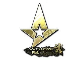 Sticker | Astralis (Gold) | Antwerp 2022