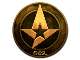 Sticker | Astralis (Gold) | Katowice 2019