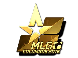 Sticker | Astralis (Gold) | MLG Columbus 2016