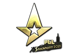 Sticker | Astralis (Gold) | Stockholm 2021