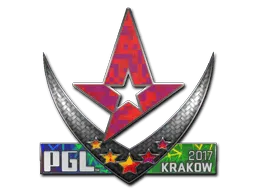 Sticker | Astralis (Holo) | Krakow 2017