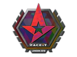 Sticker | Astralis (Holo) | London 2018