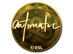 Sticker | autimatic (Gold) | Katowice 2019