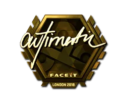 Sticker | autimatic (Gold) | London 2018