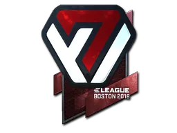 Sticker | Avangar (Foil) | Boston 2018