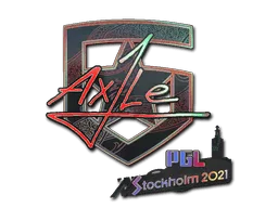 Sticker | Ax1Le (Holo) | Stockholm 2021