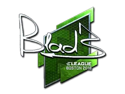 Sticker | B1ad3 (Foil) | Boston 2018