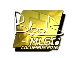 Sticker | B1ad3 (Gold) | MLG Columbus 2016