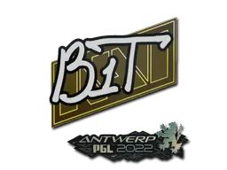 Sticker | b1t | Antwerp 2022