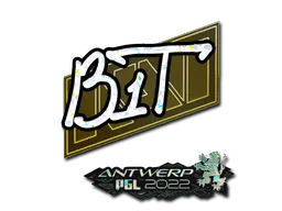 Sticker | b1t (Glitter) | Antwerp 2022