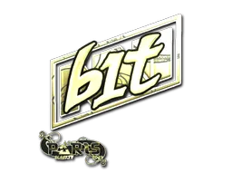 Sticker | b1t (Gold) | Paris 2023