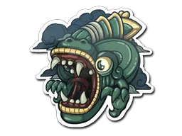 Sticker | Baby Fire Serpent