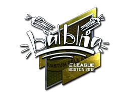 Sticker | balblna (Foil) | Boston 2018