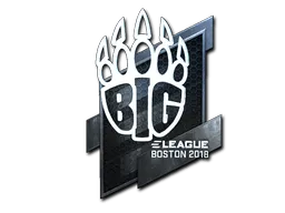 Sticker | BIG (Foil) | Boston 2018