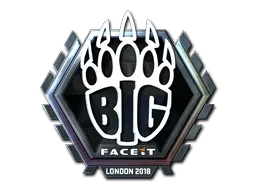 Sticker | BIG (Foil) | London 2018