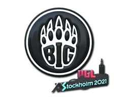 Sticker | BIG (Foil) | Stockholm 2021