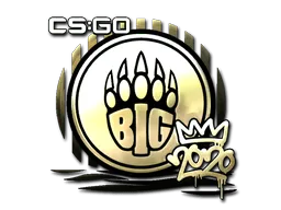 Sticker | BIG (Gold) | 2020 RMR