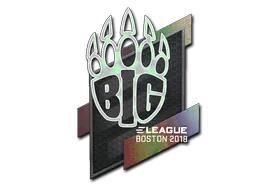 Sticker | BIG (Holo) | Boston 2018