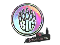 Sticker | BIG (Holo) | Stockholm 2021