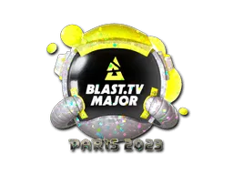 Sticker | BLAST.tv (Glitter) | Paris 2023