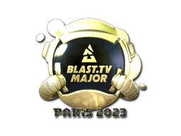 Sticker | BLAST.tv (Gold) | Paris 2023