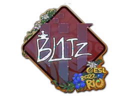 Sticker | bLitz (Glitter) | Rio 2022