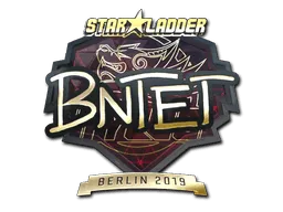 Sticker | BnTeT (Gold) | Berlin 2019