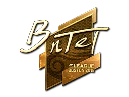 Sticker | BnTeT (Gold) | Boston 2018